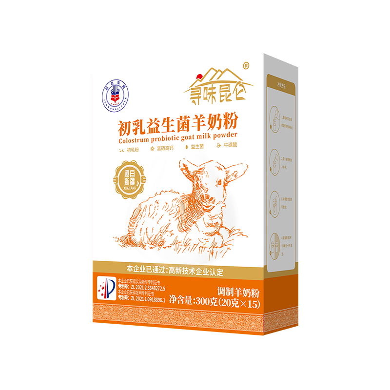 尋味昆侖初乳益生菌配方羊奶粉